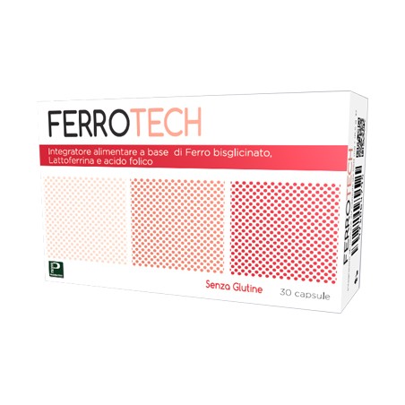 Piemme Pharmatech Italia Ferrotech 30 Capsule Da 550mg - Vitamine e sali minerali - 971064795 - Piemme Pharmatech Italia - € ...