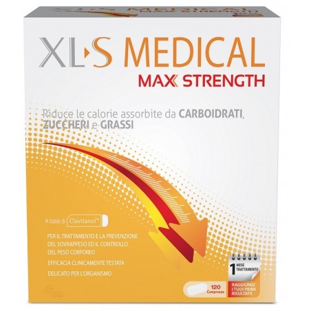 XLS Medical Max Strength 120 Compresse - Integratori - 926587270 - XLS Medical - € 71,65