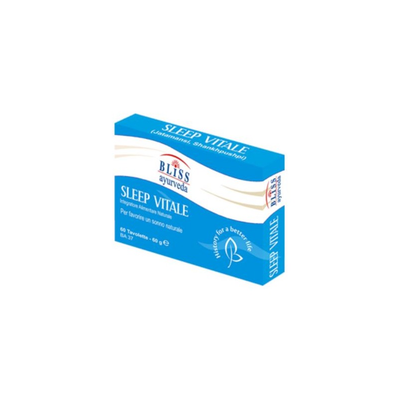 Bliss Ayurveda Italy Sleep Vitale 60 Compresse Bliss Ayurveda Italy - 1