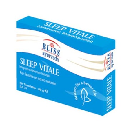 Bliss Ayurveda Italy Sleep Vitale 60 Compresse - Integratori per umore, anti stress e sonno - 930967967 - Bliss Ayurveda Ital...
