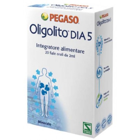 Schwabe Pharma Italia Oligolito Dia5 20 Fiale 2 Ml - Vitamine e sali minerali - 903052532 - Schwabe Pharma Italia - € 17,97