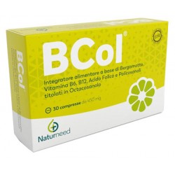 Naturneed Bcol 30 Compresse - Integratori per il cuore e colesterolo - 942831367 - Naturneed - € 19,23
