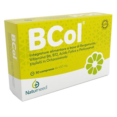 Naturneed Bcol 30 Compresse - Integratori per il cuore e colesterolo - 942831367 - Naturneed - € 19,23