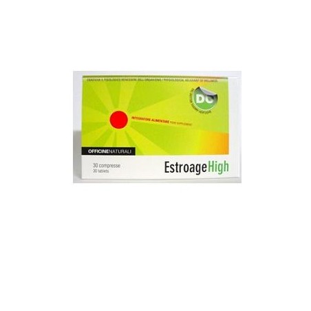 Officine Naturali Estroage High 30 Compresse 850mg - Integratori per ciclo mestruale e menopausa - 935958304 - Officine Natur...