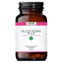 Natur Glutatione Plus 30 Capsule - Integratori - 924974239 - Natur - € 20,52