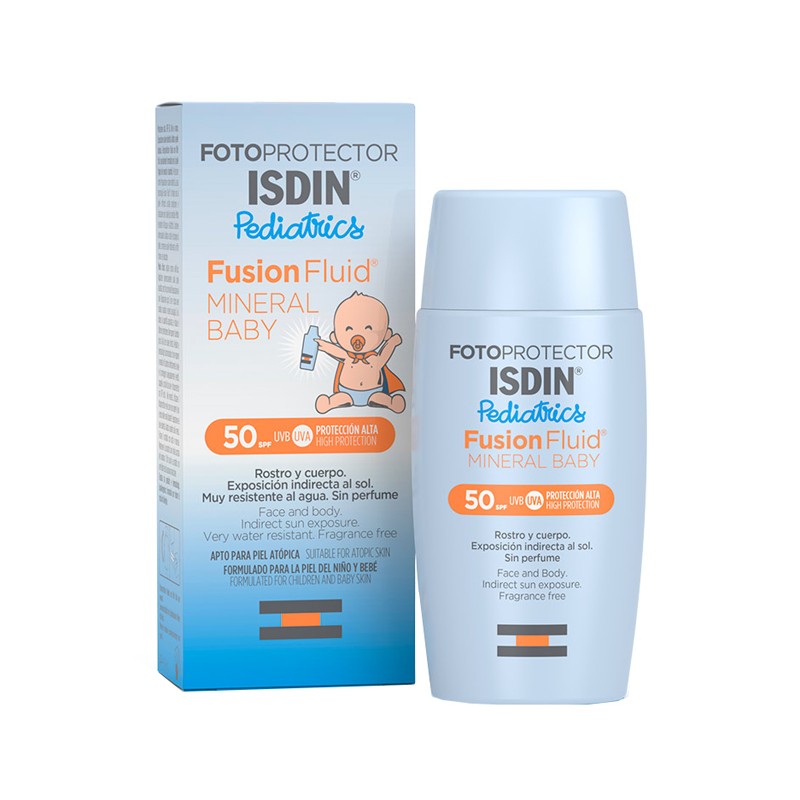 Isdin Mineral Baby 50+ Fotoprotector Pediatrics 50 Ml - Solari bambini - 935750594 - Isdin - € 25,02