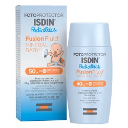 Isdin Mineral Baby 50+ Fotoprotector Pediatrics 50 Ml - Solari bambini - 935750594 - Isdin - € 24,96