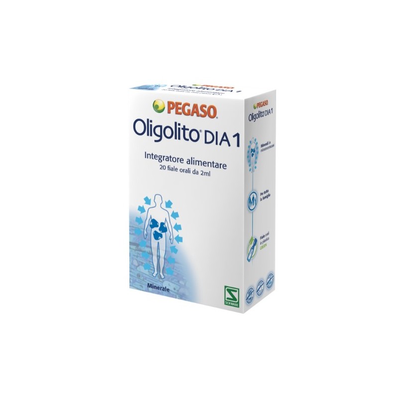 Schwabe Pharma Italia Oligolito Dia1 20 Fiale 2 Ml - Vitamine e sali minerali - 903052280 - Schwabe Pharma Italia - € 17,06