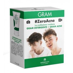 Lab. Farmaceutici Krymi Gram Zeroacne 1 Gram Detergente 50 Ml + 1 Gram Acne 50 Ml - Trattamenti per pelle impura e a tendenza...