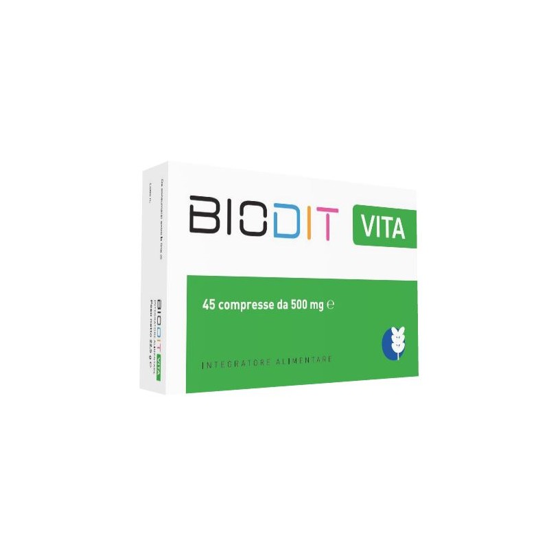 Biogroup Societa' Benefit Biodit Vita 45 Compresse 500mg - Integratori per difese immunitarie - 903971657 - Biogroup Societa'...