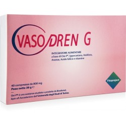 Fitoproject Vasodren G 40 Compresse - Circolazione e pressione sanguigna - 935301958 - Fitoproject - € 22,13