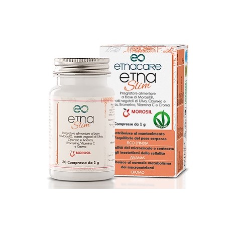 Etnacare Etnaslim 30 Compresse - Integratori per dimagrire ed accelerare metabolismo - 974010542 - Etnacare - € 20,54