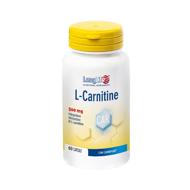 Phoenix - Longlife Longlife L-carnitine 60 Capsule - Vitamine e sali minerali - 930669890 - Longlife - € 20,59