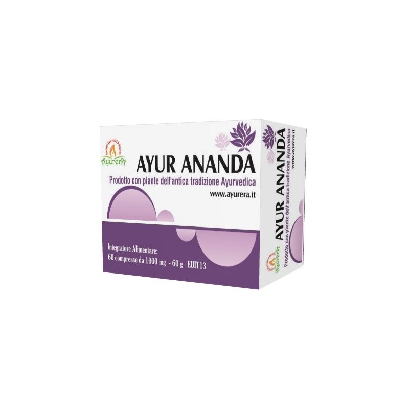 Bliss Ayurveda Italy Ayur Ananda Nt 60 Compresse - Rimedi vari - 935206870 - Bliss Ayurveda Italy - € 22,56