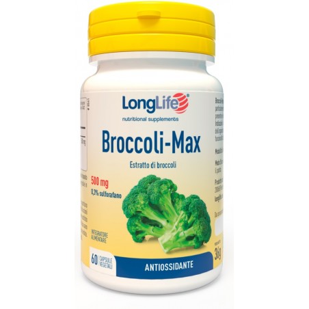 Phoenix - Longlife Longlife Broccoli Max 60 Capsule - Integratori per apparato digerente - 942968583 - Longlife - € 19,40