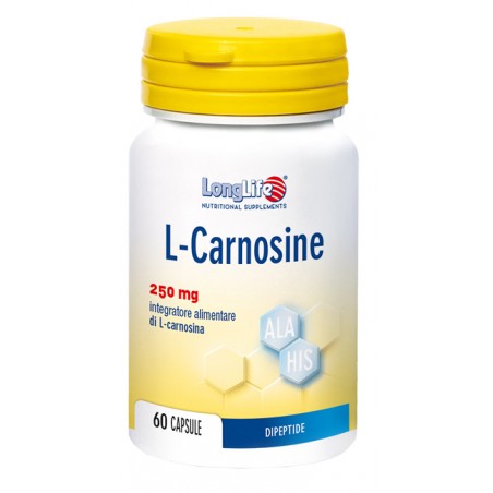 Phoenix - Longlife Longlife L-carnosine 60 Capsule - Integratori per dolori e infiammazioni - 935792972 - Longlife - € 19,42