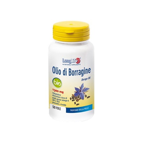 Phoenix - Longlife Longlife Olio Borragine Bio 50 Perle Longlife - 1 Phoenix - Longlife Longlife Olio Borragine Bio 50 Perle Longlife - 1