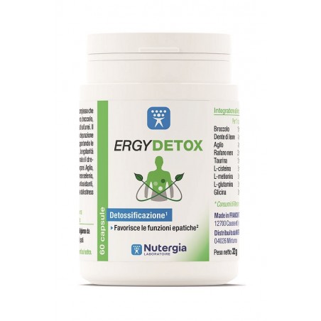 Laboratoire Nutergia Ergydetox 60 Capsule Laboratoire Nutergia - 1 Laboratoire Nutergia Ergydetox 60 Capsule Laboratoire Nutergia - 1