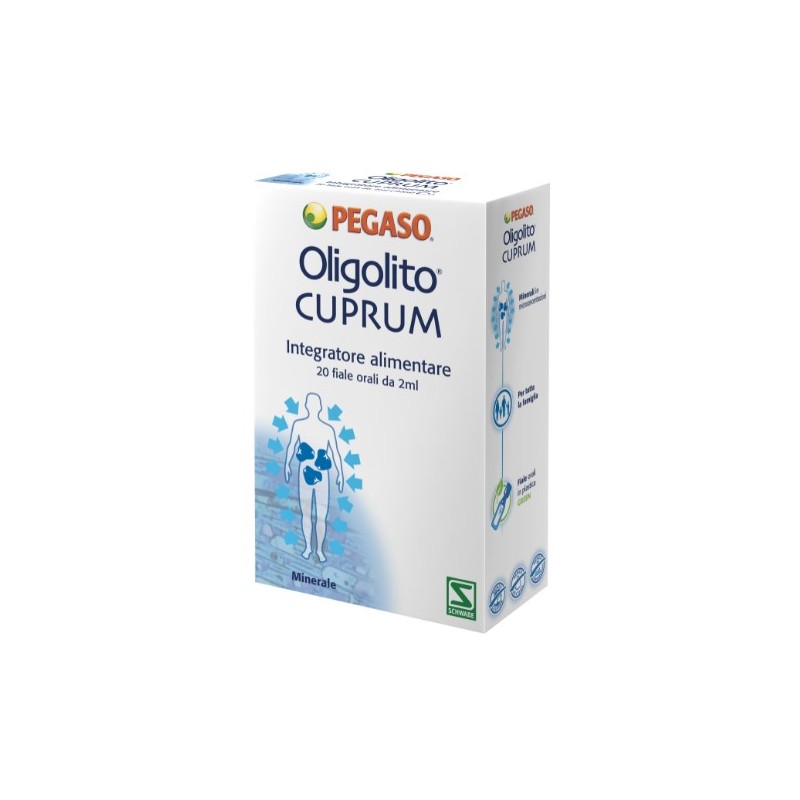 Schwabe Pharma Italia Oligolito Cuprum 20 Fiale 2 Ml - Integratori per difese immunitarie - 903052684 - Schwabe Pharma Italia...