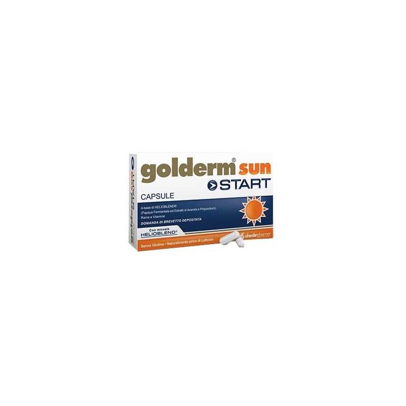 Shedir Pharma Unipersonale Golderm Sun Start 30 Capsule - Pelle secca - 942921091 - Shedir Pharma - € 19,91