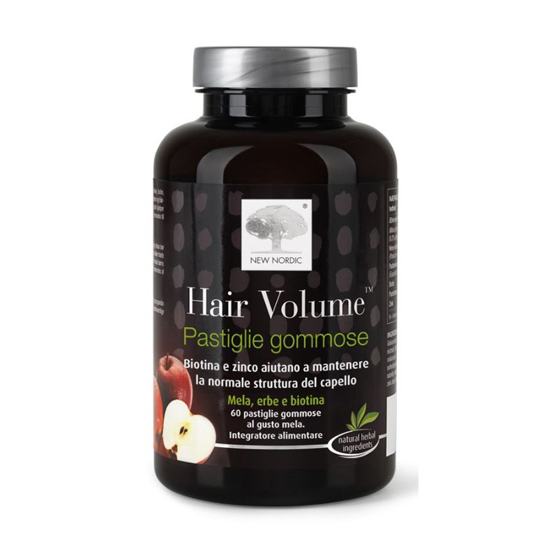 New Nordic Hair Volume 60 Pastiglie Gommose - Rimedi vari - 979869334 - New Nordic - € 18,18