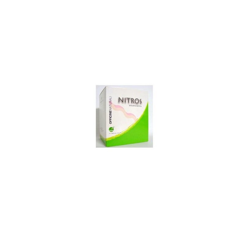 Officine Naturali Nitros 20 Bustine - Integratori per il cuore e colesterolo - 904917717 - Officine Naturali - € 21,09