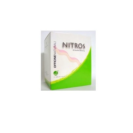 Officine Naturali Nitros 20 Bustine - Integratori per il cuore e colesterolo - 904917717 - Officine Naturali - € 21,09