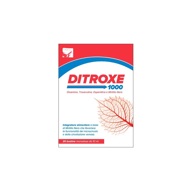 Gepharma Ditroxe 1000 Int 20 Stick 10 Ml - Circolazione e pressione sanguigna - 935814741 - Gepharma - € 20,63
