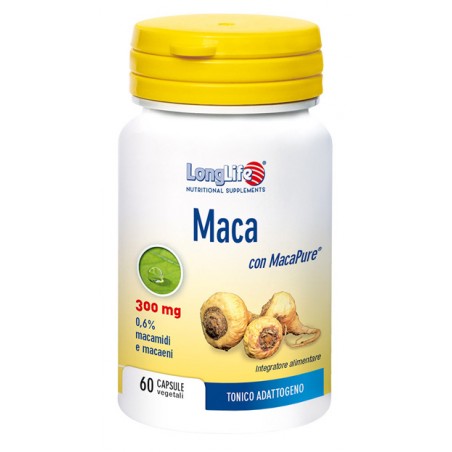 Phoenix - Longlife Longlife Maca 60 Capsule - Integratori per concentrazione e memoria - 935793075 - Longlife - € 19,58