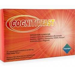 Fitoproject Cognitiv Fast 20 Capsule - Integratori per concentrazione e memoria - 935700043 - Fitoproject - € 20,18