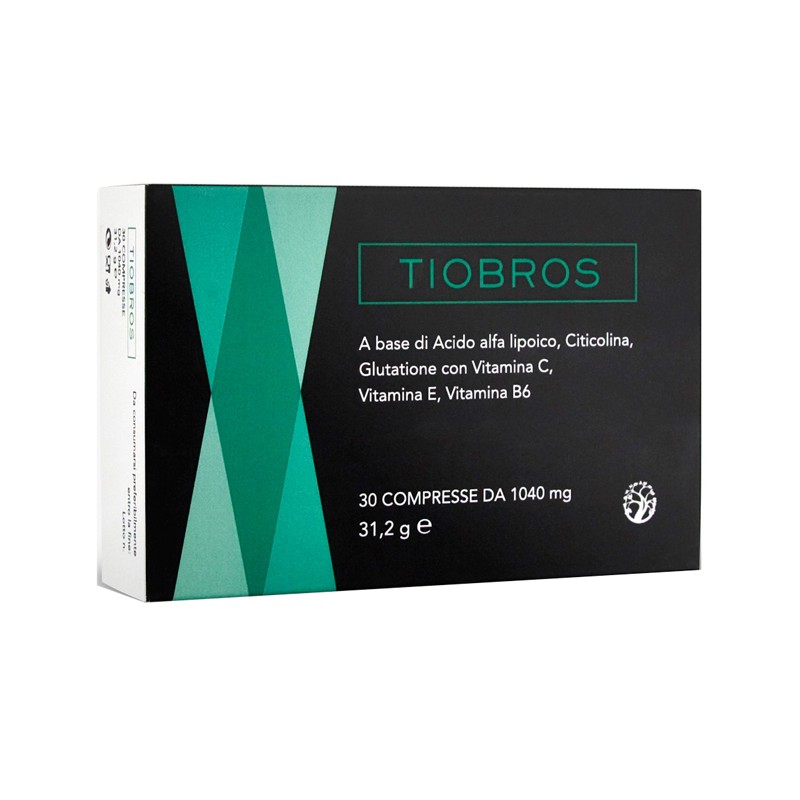 Abros Tiobros 30 Compresse - Pelle secca - 939177806 - Abros - € 20,09