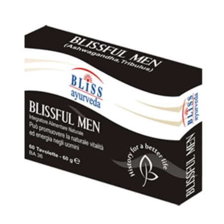 Bliss Ayurveda Italy Blissful Men 60 Compresse - Integratori per sportivi - 930967880 - Bliss Ayurveda Italy - € 23,57