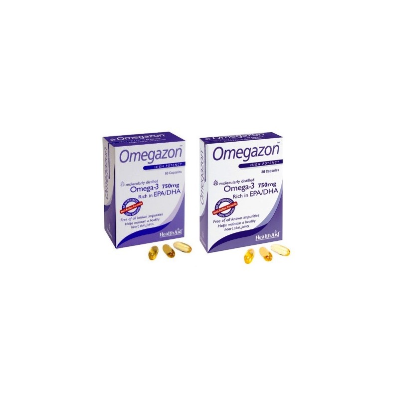 Healthaid Italia Omegazon 30 Capsule - Integratori per il cuore e colesterolo - 913230367 - Healthaid Italia - € 24,66