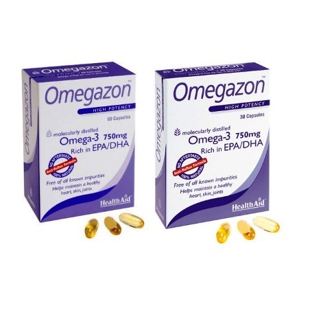 Healthaid Italia Omegazon 30 Capsule - Integratori per il cuore e colesterolo - 913230367 - Healthaid Italia - € 24,58