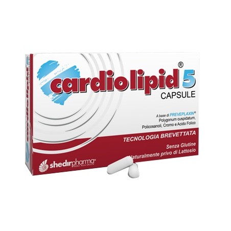 Shedir Pharma Unipersonale Cardiolipid 5 30 Capsule - Integratori per il cuore e colesterolo - 942313952 - Shedir Pharma - € ...