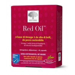 New Nordic Red Oil 45 Capsule - Integratori per il cuore e colesterolo - 934387679 - New Nordic - € 21,52