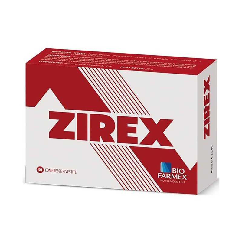 Biofarmex Zirex 30 Compresse Rivestite - Integratori per difese immunitarie - 941181974 - Biofarmex - € 19,85