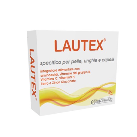 Sterling Farmaceutici Lautex 20 Capsule 10 G - Integratori per pelle, capelli e unghie - 942359047 - Sterling Farmaceutici - ...