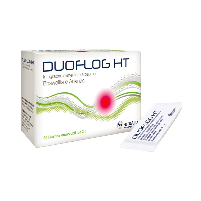 Interalia Pharma Duoflog Ht 60 Stick Orosolubili 1 G + 80 Mg - Integratori per dolori e infiammazioni - 974967097 - Interalia...