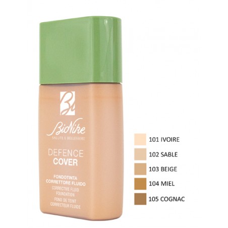 I. C. I. M. Internation Defence Cover Fondotinta Correttore Fluido 104 40 Ml BioNike - 1 I. C. I. M. Internation Defence Cover Fondotinta Correttore Fluido 104 40 Ml BioNike - 1