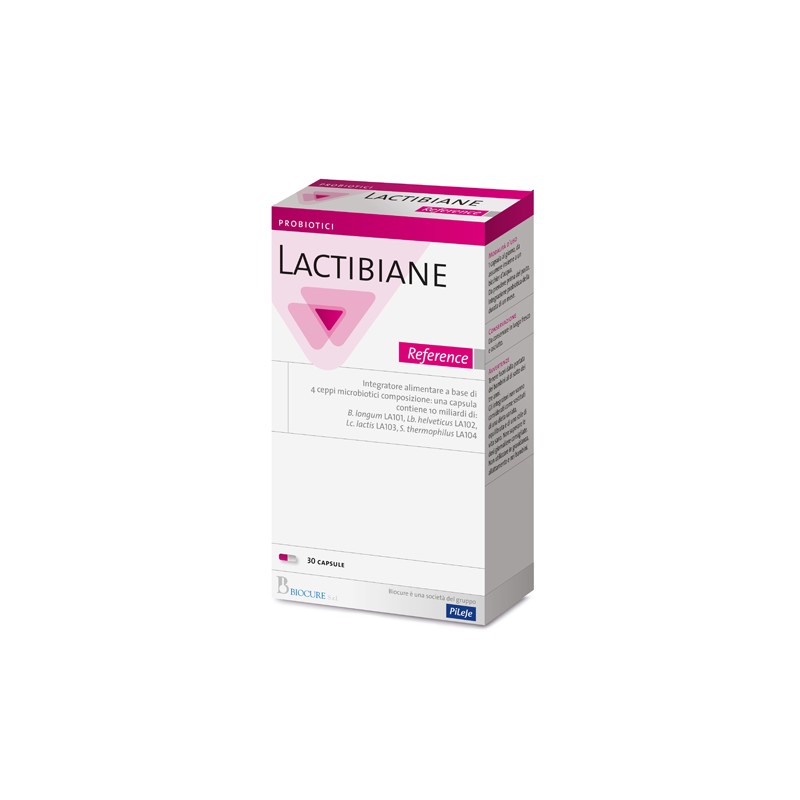 Biocure Lactibiane Reference 30 Capsule - Integratori di fermenti lattici - 940072109 - Biocure - € 22,52