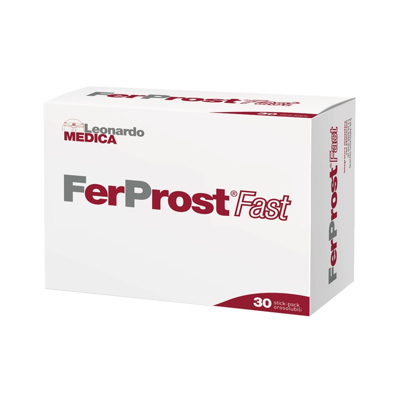 Leonardo Medica Ferprost Fast 30 Stick Orosolubili - Integratori per prostata - 980626802 - Leonardo Medica - € 21,54