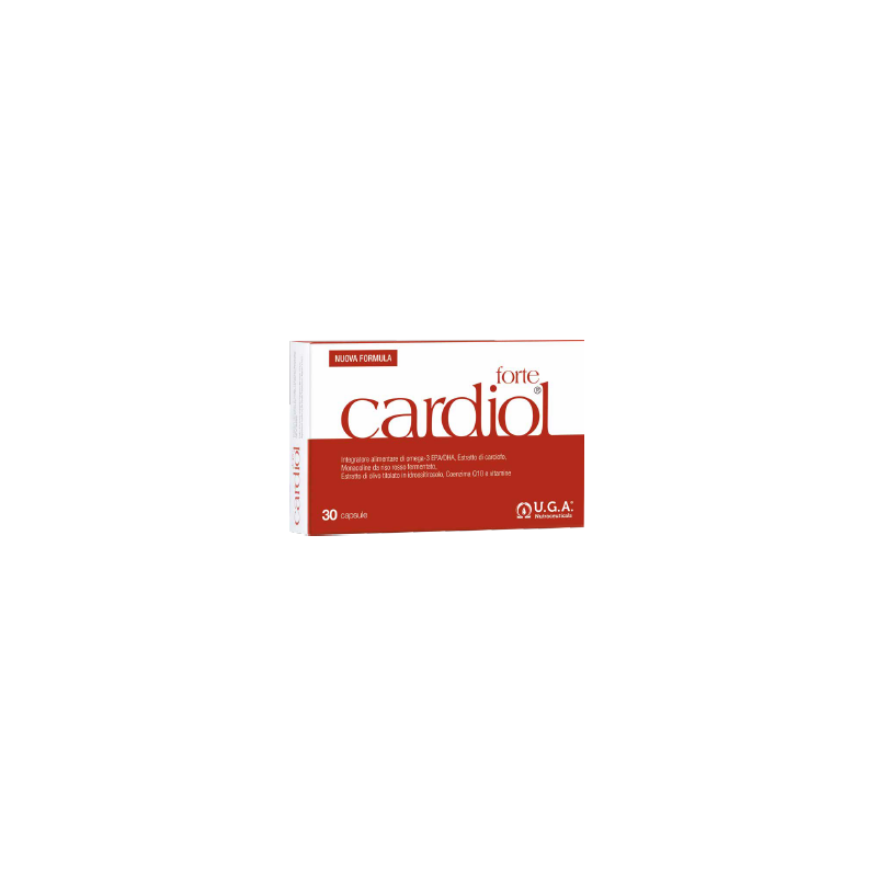 U. G. A. Nutraceuticals Cardiol Forte 30 Capsule Molli - Integratori per il cuore e colesterolo - 984632202 - U. G. A. Nutrac...