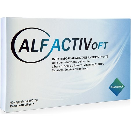Fitoproject Alfactiv Oft 40 Capsule Fitoproject - 1 Fitoproject Alfactiv Oft 40 Capsule Fitoproject - 1