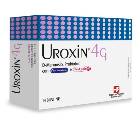 Pharmasuisse Laboratories Uroxin 4g 14 Bustine - Integratori per cistite - 984846764 - Pharmasuisse Laboratories - € 20,74