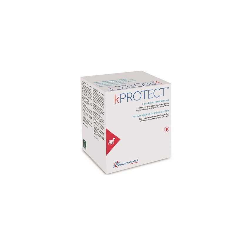 Pharmacross Co Kprotect 120 Compresse Masticabili - Veterinaria - 927257814 - Pharmacross Co - € 28,18