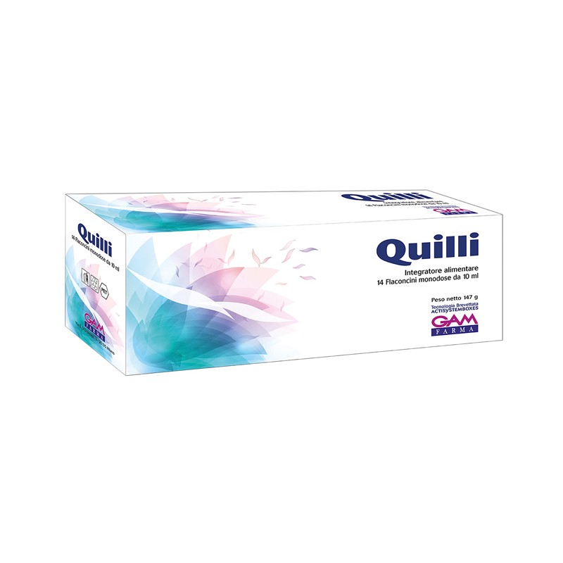 Gam Farma Quilli 14 Flaconcini Monodose Da 10 Ml - Integratori per concentrazione e memoria - 942814967 - Gam Farma - € 22,64