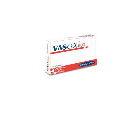 Piessefarma Vasox 600 30 Compresse Piessefarma - 1 Piessefarma Vasox 600 30 Compresse Piessefarma - 1