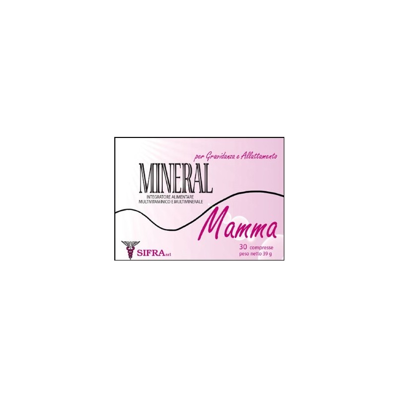 Sifra Mineral Mamma Integratore Alimentare Per Gravidanza Ed Allattamento 30 Compresse 39 G - Integratori prenatali e postnat...