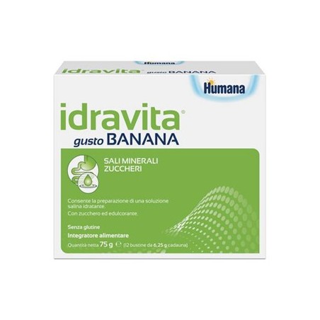 Humana Italia Idravita Integratore 12buste - Vitamine e sali minerali - 931042206 - Humana - € 14,98